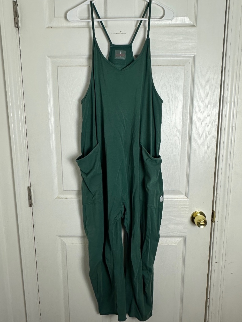 Free People Movement Green Hot Shot Onesie Women Size XS